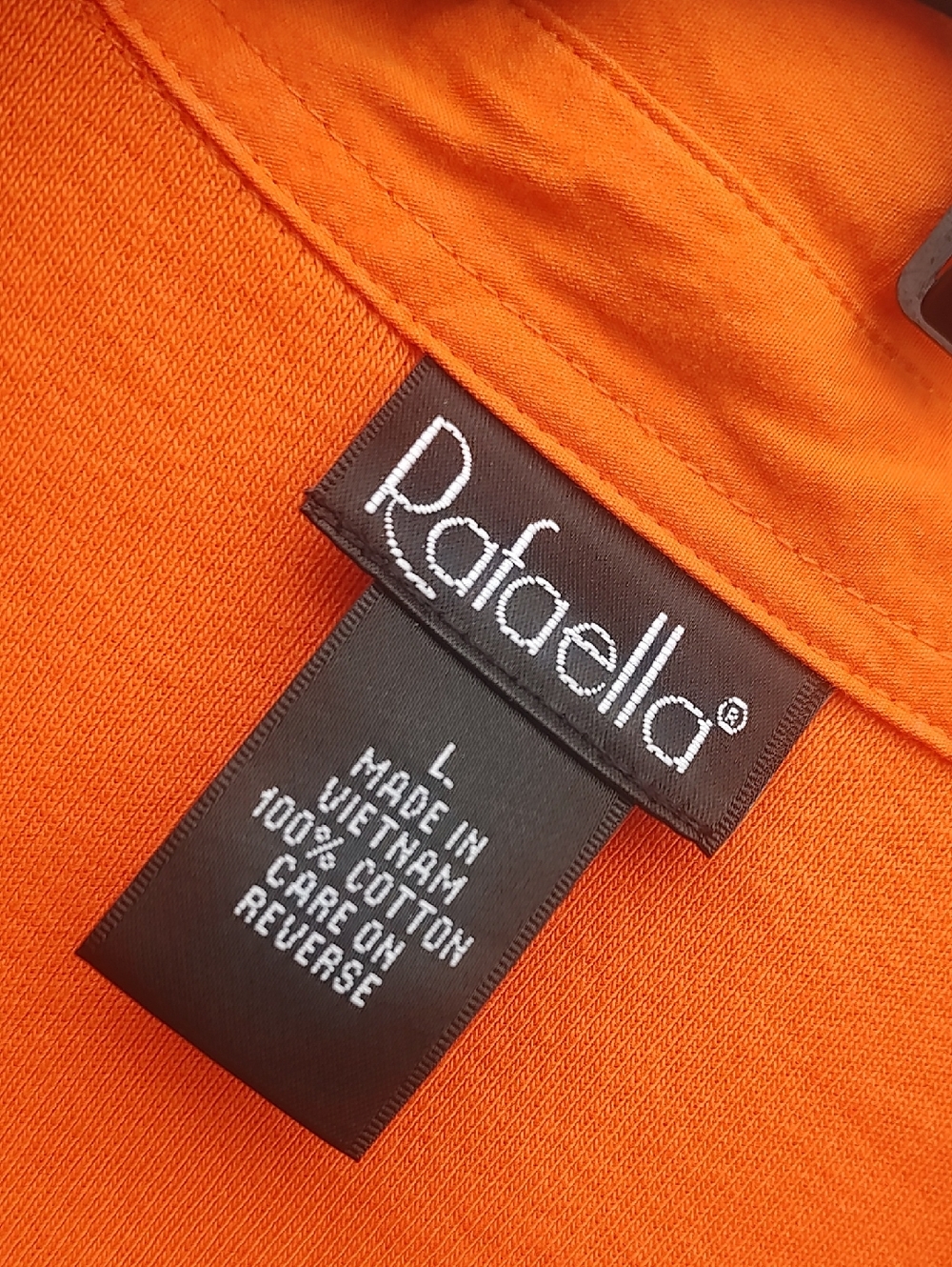 Rafaella Orange Top - Picture 7 of 9